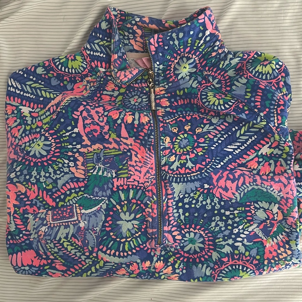 LILLY PULITZER QUARTER ZIP